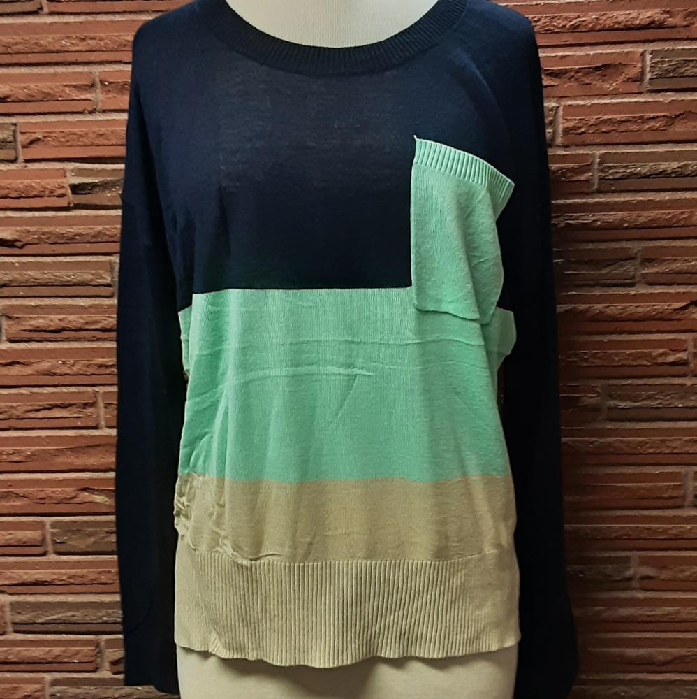 LAmade multi color  sweater size L
